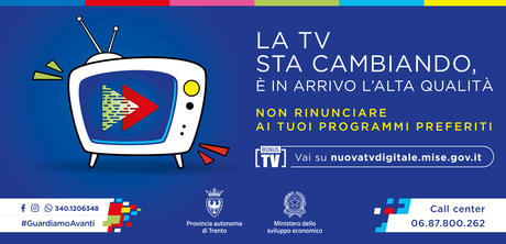 La nuova TV digitale arriva in Trentino La nuova TV digitale arriva in Trentino